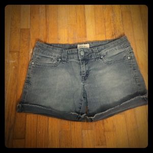 Aeropostale Black frayed Shorts